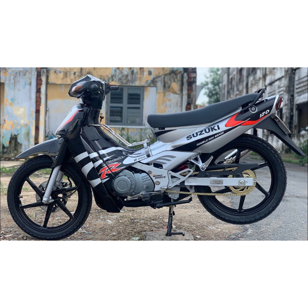 Tem Satria 2000 ( Màu Bạc Đen ) 3 lớp , ST2K