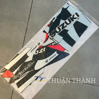 Tem Satria 2000 ( Màu Bạc Đen ) 3 lớp , ST2K
