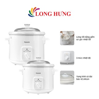 Nồi nấu chậm Panasonic 3 lít NF-N31AWRA/5 lít NF-N51AWRA - Hàng chính hãng