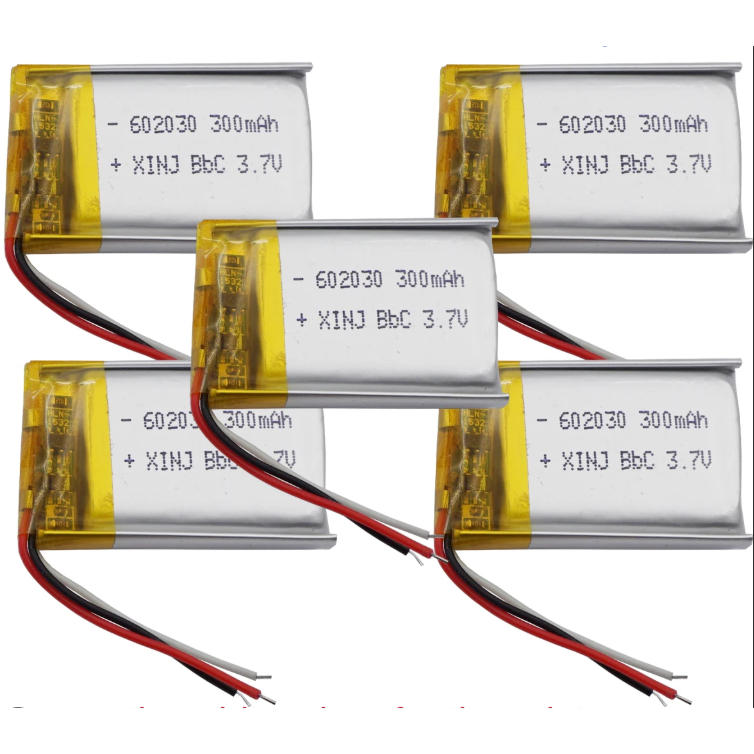 Phụ kiện thay Pin 3.7v 502030 502035 502530 502535 503035 đèn led loa tai nghe