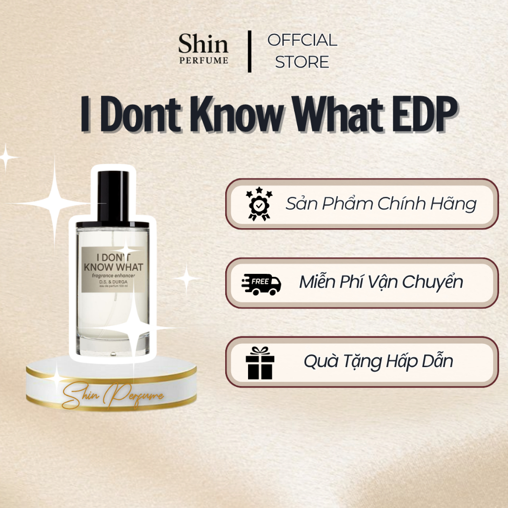 [5/10ml]  I Dont Know What EDP | Nước Hoa Unisex |Mẫu Thử|Shin Perfume