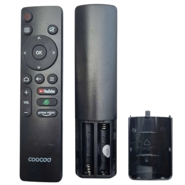 Remote điều khiển TV COOCAA ( Không Nói Loại Ngắn 3 Nút Smart ) -  Điều Khiển TV COOCAA, BH 1 tháng