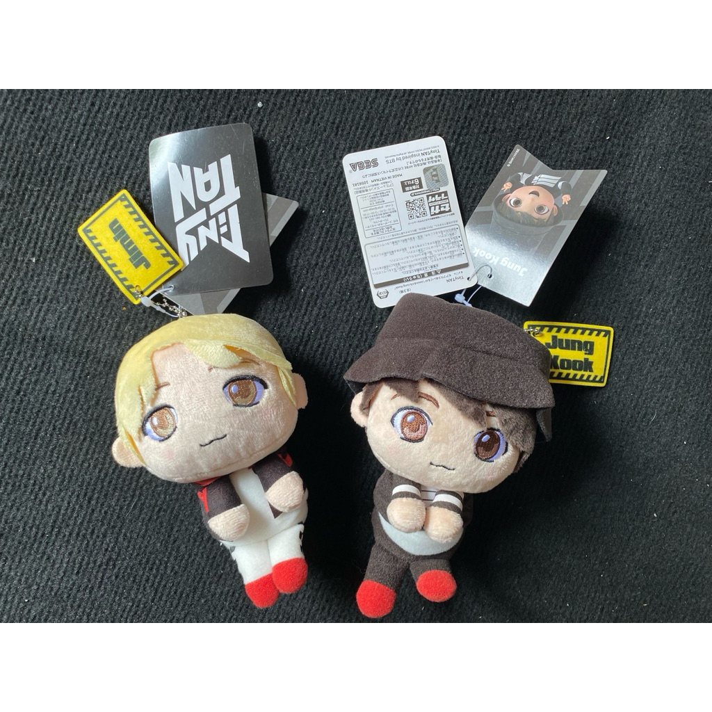 BTS offical goods Bt21 TinyTAN Doll Jimin Jung Kook như hình.