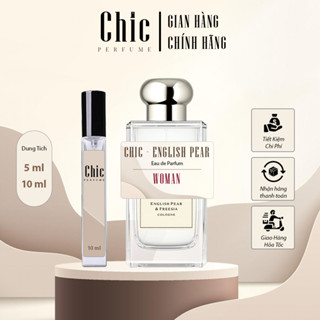 Nước Hoa Nữ Chính Hãng Chic Perfume English Pear EDP thơm sang trọng, nữ tính