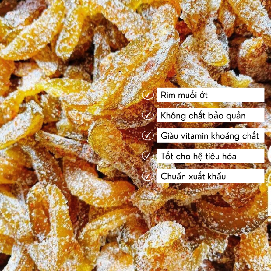 Cóc Rim Muối Ớt 250gr - Đặc Sản Đà Lạt - an_vat_da_lat_cobafood