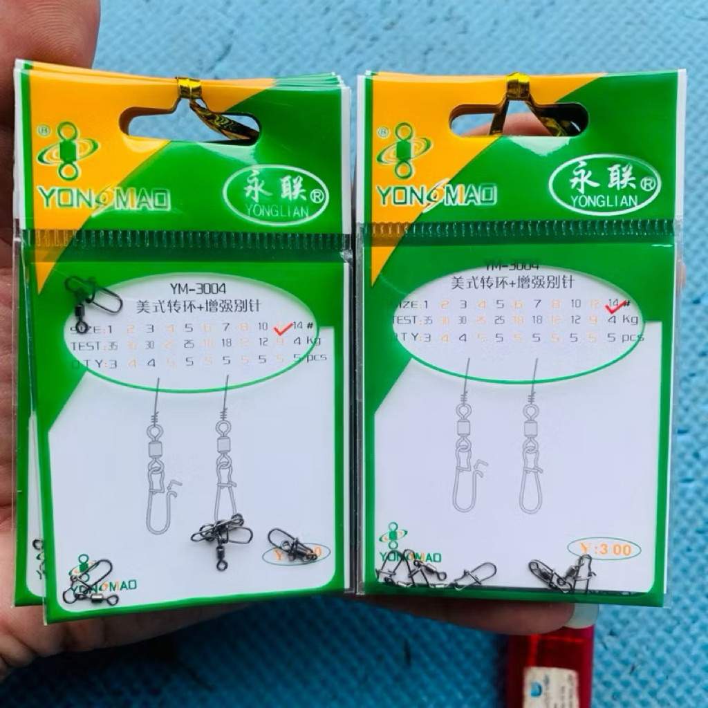 khoá link nhỏ size 12 14 khoá link bé chuyên dùng đánh mồi lure nhỏ