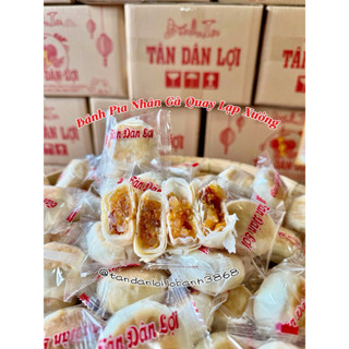  Bánh Pía Mini Nhân Gà Quay Lạp Xưởng Ít Ngọt Tân Dân Lợi 