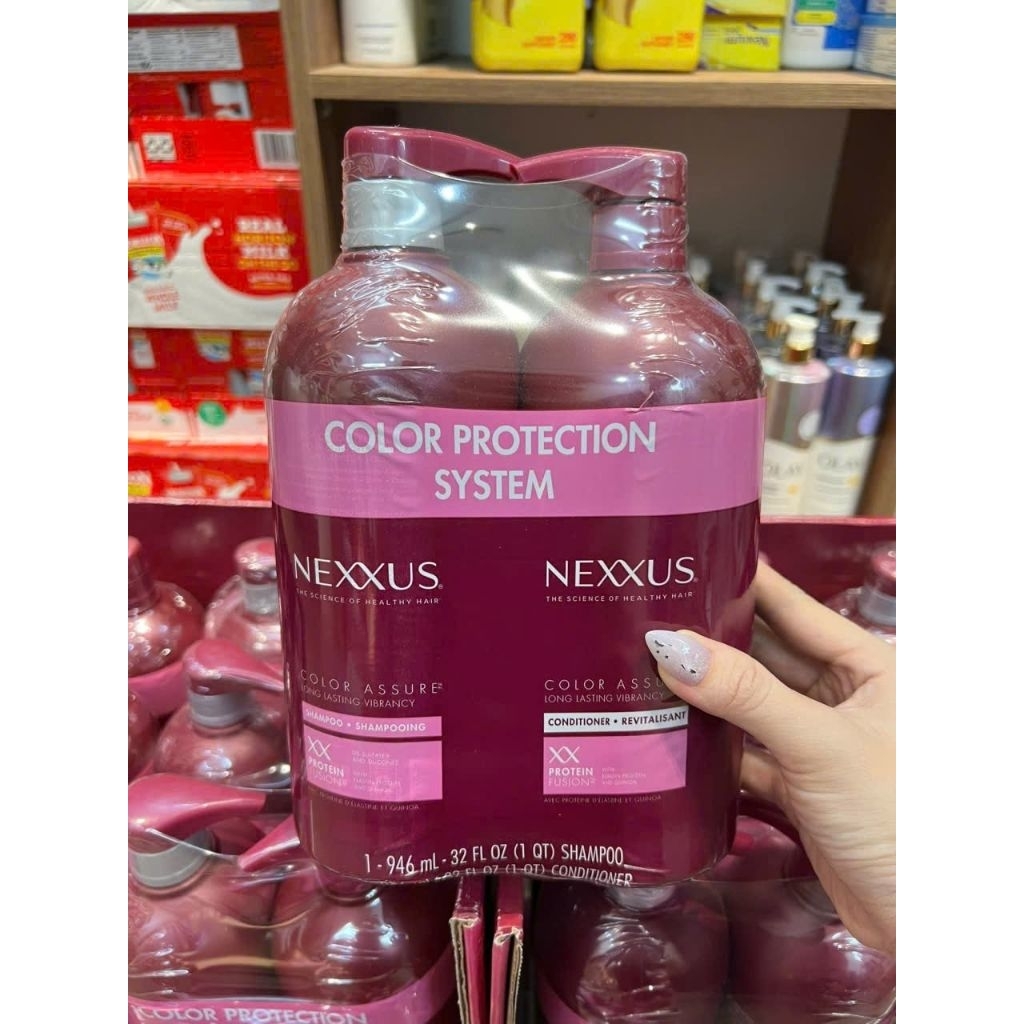 GỘI XẢ NEXXUS COLOR ASSURE DÀNH CHO TÓC NHUỘM MÀU.