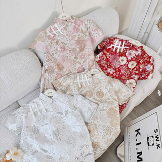 ĐẦM GẤM HỒNG CỔ TÀU