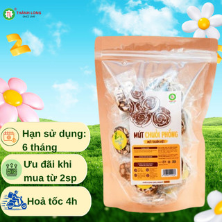  Mứt Chuối Phồng Thành Long Food Kẹo Chuối Cuốn Đậu Phộng Mạch Nha 200g 500g 