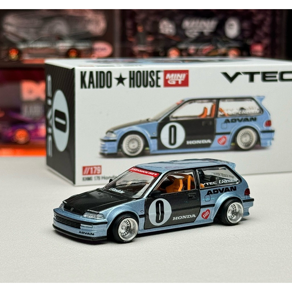 Xe mô hình Mini GT x Kaido House Honda Civic(EF) V1
