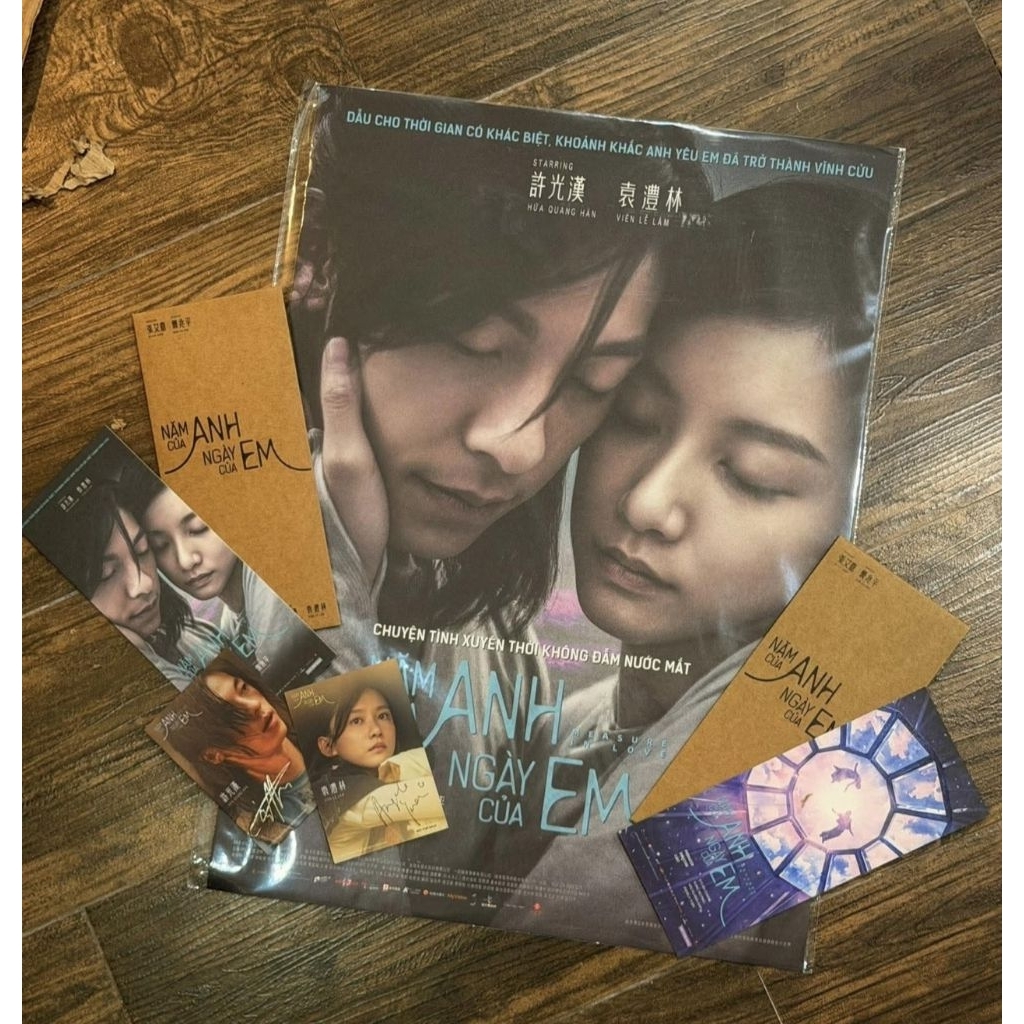 [ SƯU TẦM] CARD HỨA QUANG HÁN TICKET HỨA QUANG HÁN và VI LỄ LÂM Trong Phim Năm Của Anh Ngày Của Em P