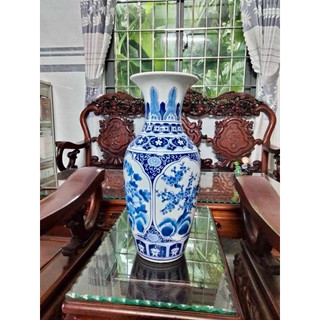 Lọ hoa gốm thờ cúng Tứ Cảnh Tùng Cúc Trúc Mai – “ miễn ship toàn quốc “họa tiết phong thủy, trang nghiêm bàn thờ