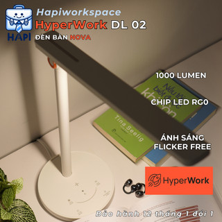 Đèn bàn HyperWork Nova DL02 / Điều khiển cảm ứng / Công nghệ Flicker Free / Góc chiếu linh hoạt
