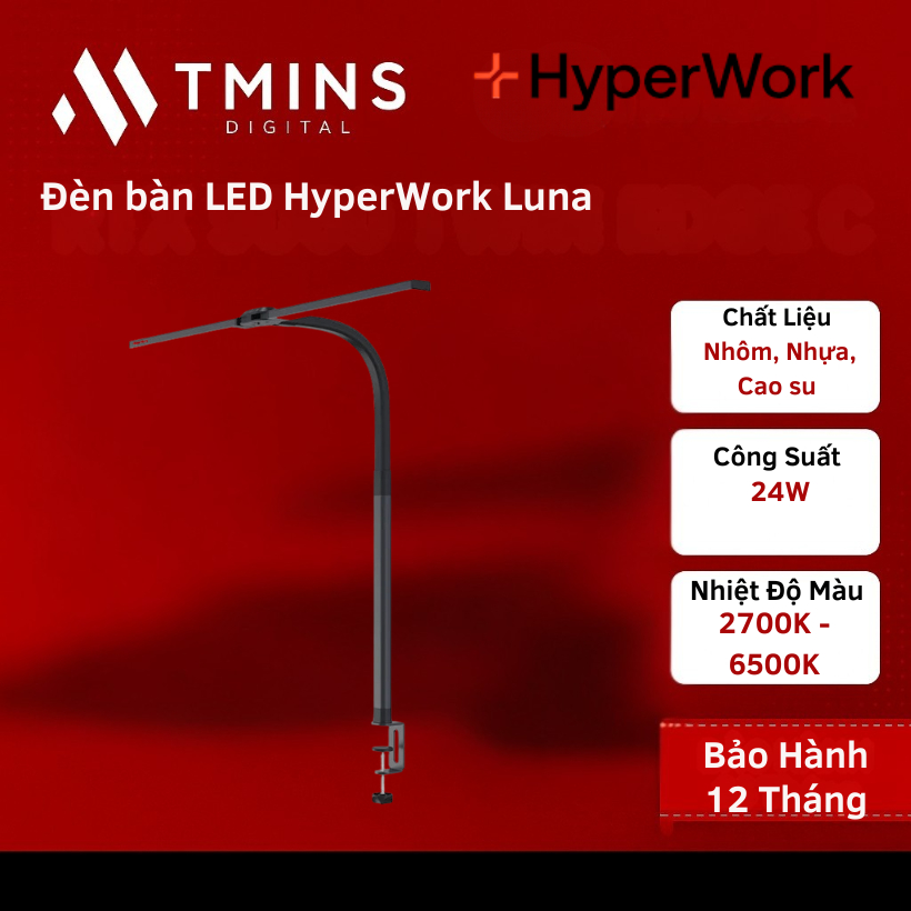 Đèn bàn LED HyperWork Luna | DL01