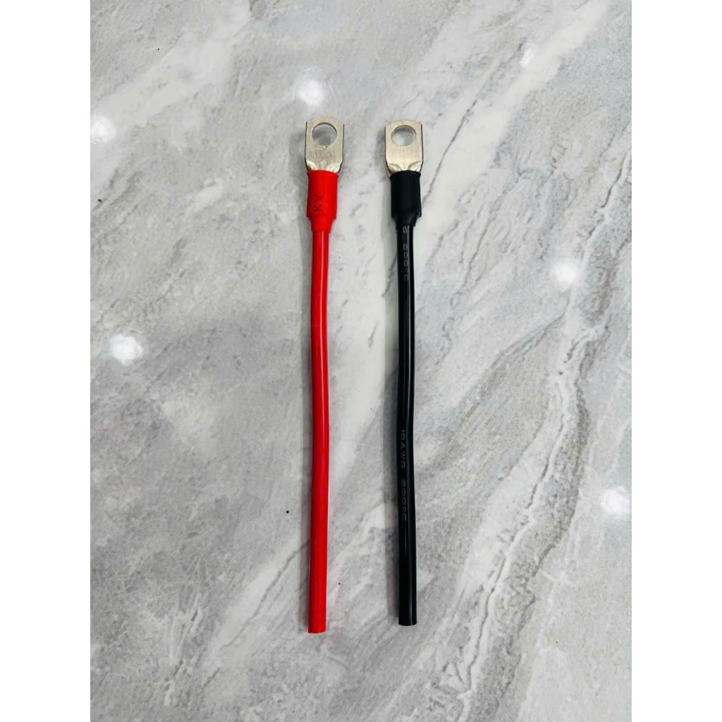 Bộ Đầu Cos Đã Bấm Sẵn Dây AWG 10 Chống Cháy  ( Mới 100%)