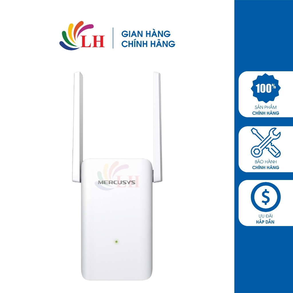 Bộ mở rộng sóng Wifi Mercusys AX3000 Range Extender ME80X - Hàng chính hãng