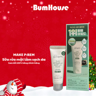 Sữa Rửa Mặt Dạng Sữa Make P:rem Safe Me Làm Sạch Dịu Nhẹ Dưỡng Ẩm Sạch Sâu 20ml/100ml