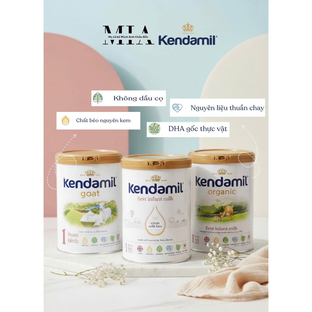 Kendamil số 3 cho bé trên 12 tháng