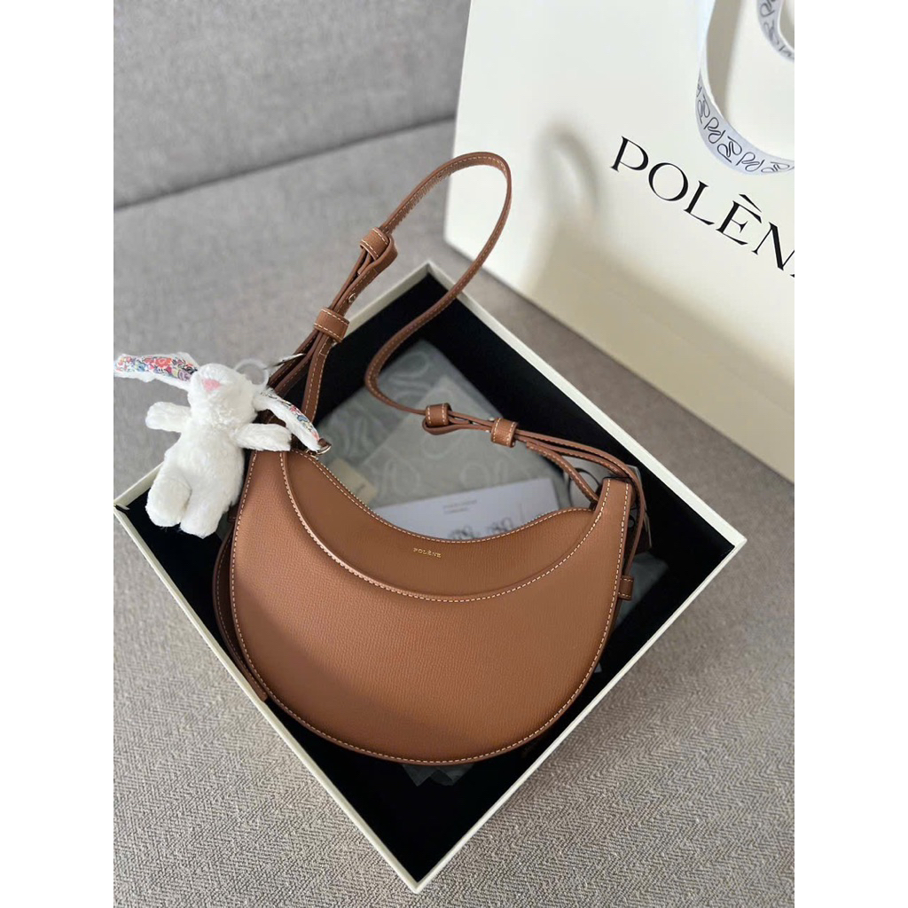 Túi Nữ Đeo 2 Kiểu Polene Numero Dix Da Thật Xuất Xịn
