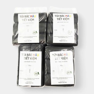 1 Kg Túi Đựng Rác Cuộn TATOMO Tiện Dụng Màu Đen Loại Cực Dai Đủ Size