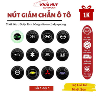 Nút Giảm Chấn Ô Tô Nút Giảm Lực Đóng Cửa Xe Miếng Dán Chống Sốc Bảo Vệ Cửa Xe khaihuyauto