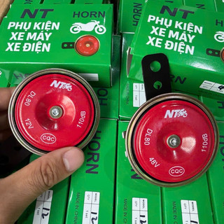 Còi sắt 12-48V lắp xe máy xe điện . Âm thanh lớn. Chống nước