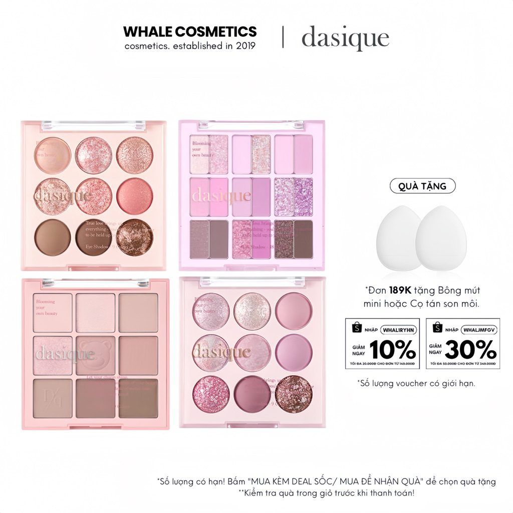(Dasique) Phấn Mắt DASIQUE Shadow Palette