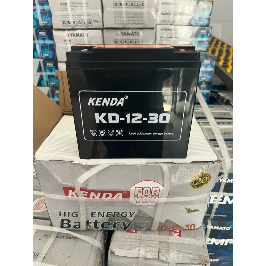 Bình ắc quy Xe máy điện kenda KD-12-30 | 12V - 30Ah