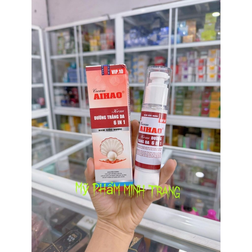 Kem AIHAO VIP.10 Dưỡng Trắng-Giúp Phục Hồi Da 50g