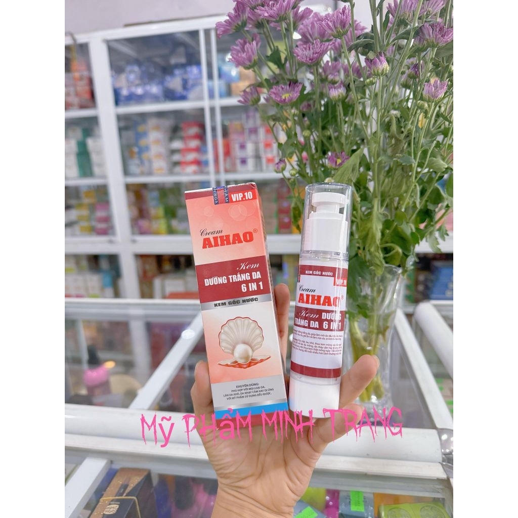 Kem AIHAO VIP.10 Dưỡng Trắng-Giúp Phục Hồi Da 50g