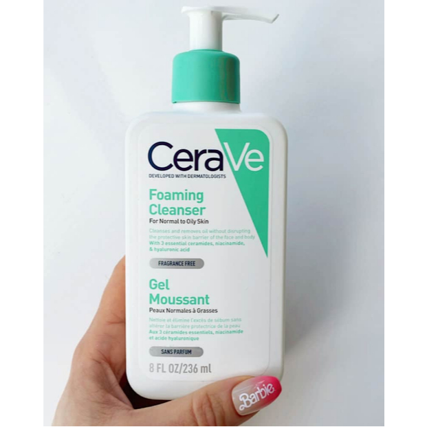 Sữa rửa mặt Cerave 236ml dưỡng ẩm sữa rửa mặt cho da dầu mụn ,da khô