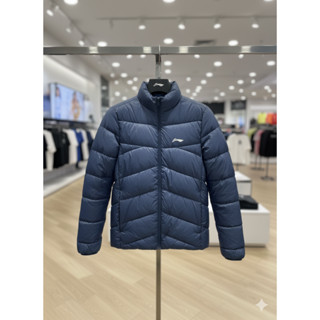  Áo phao nam Lining mùa đông áo khoác nam đi xe máy siêu ấm siêu nhẹ giữ nhiệt tốt,cản nước,cản gió,màu đen,xanh than 