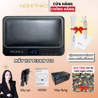  Máy hơ gel T10 PISAN khoang vừa 2 tay - Màu đen 