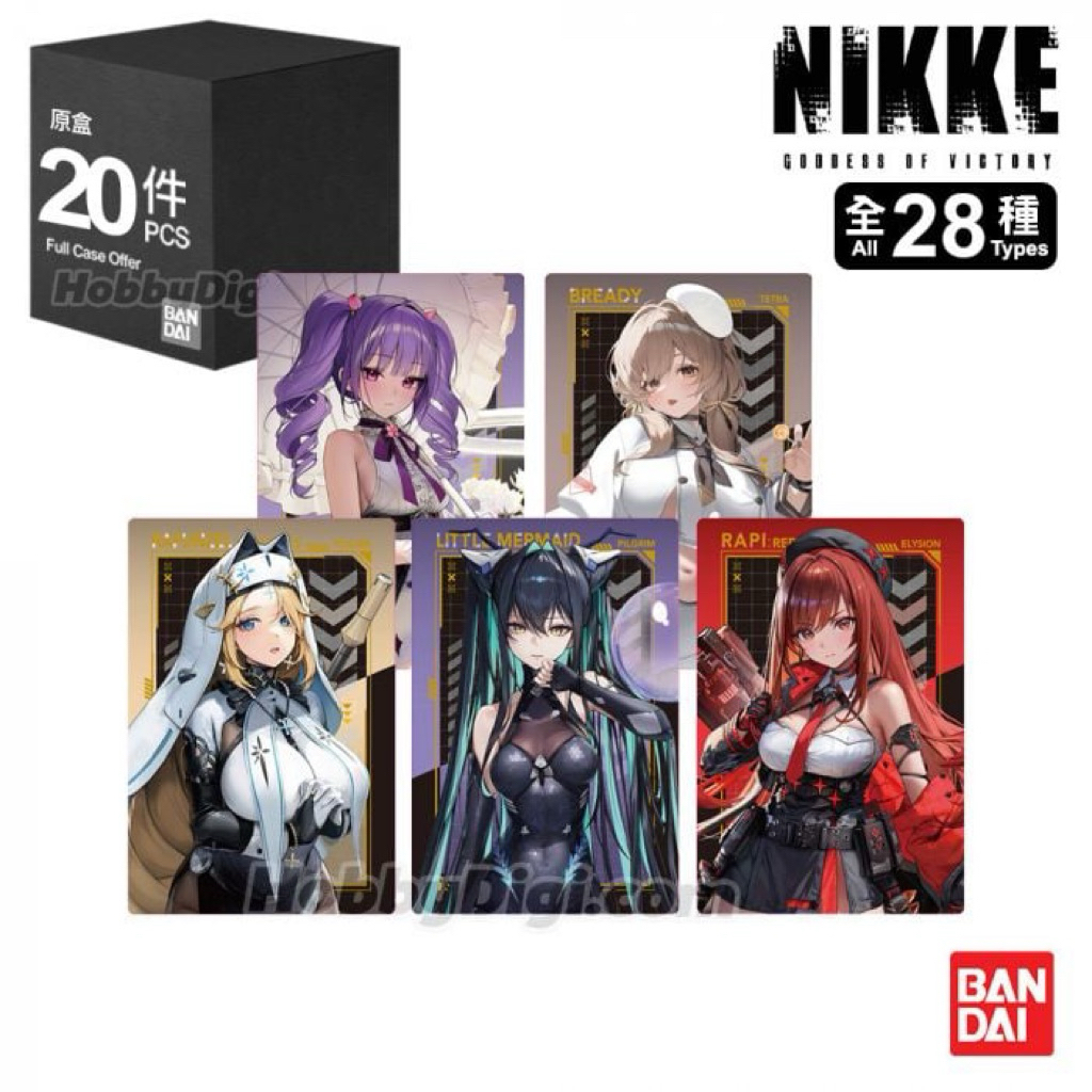 Thẻ metal wafer Nikke