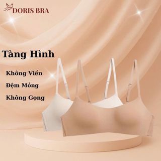  Áo Lót Nữ DORIS AL158 Áo Su Đúc THOÁNG MÁT Cup Ngang Đệm Mỏng Không Gọng Không Viền 