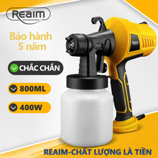  Máy phun sơn cầm tay thể tích bình 800ML động cơ mạnh mẽ điều chỉnh được nhiều góc phun đều đẹp 