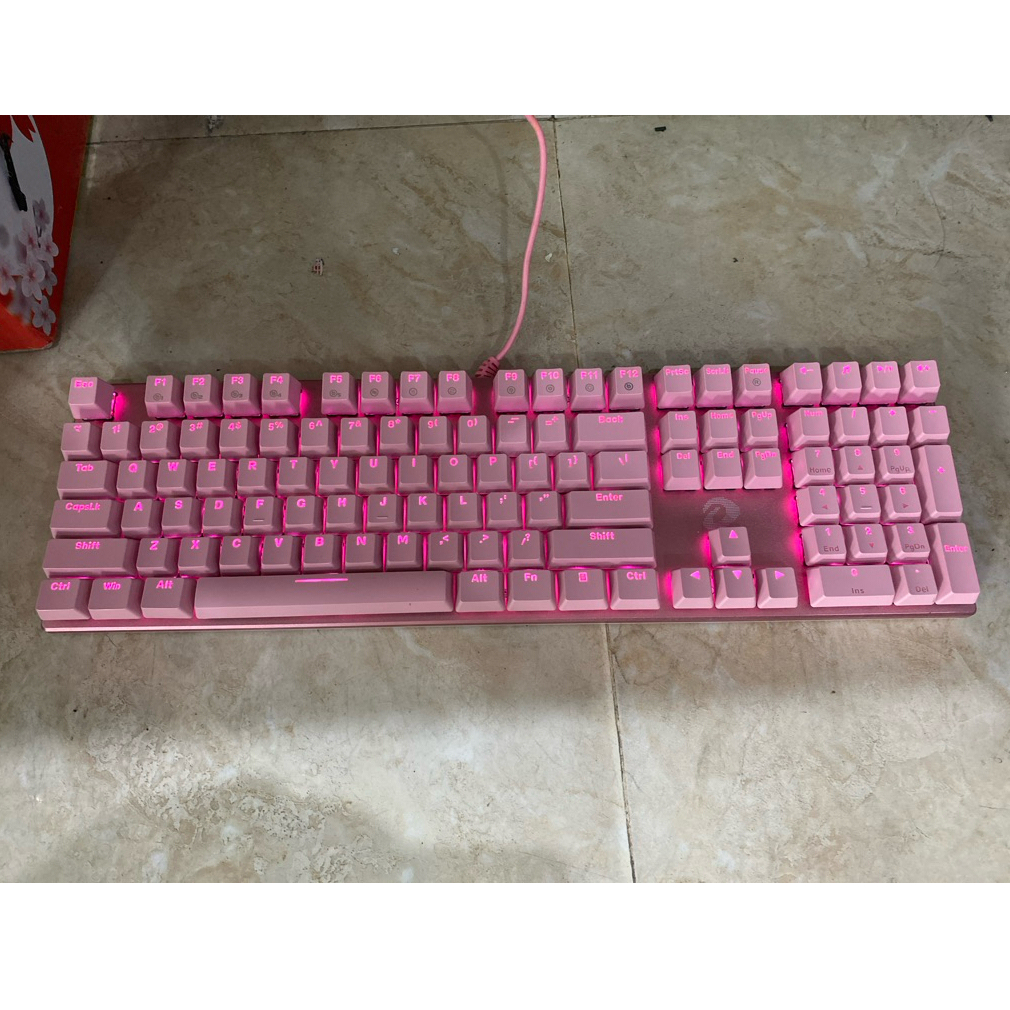 Bàn phim cơ dareu ek810 mầu hông ( 2nd )