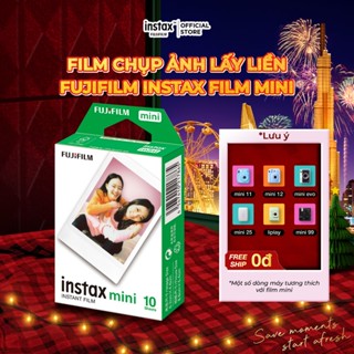  Phim Chụp Ảnh Lấy Liền Fujifilm instax Film Mini Viền Trắng - Dùng Cho instax Mini 12 Mini EVO 
