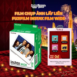 Phim Chụp Ảnh Lấy Liền Fujifilm Instax Film Wide Viền Trắng - Dùng Cho Dòng WIDE - MINI12 EVO KHÔNG DÙNG ĐƯỢC 