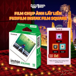  Phim Chụp Ảnh Lấy Liền Fujifilm Instax Film Square Viền Trắng - Dùng Cho Dòng SQUARE - MINI12 EVO KHÔNG DÙNG ĐƯỢC 