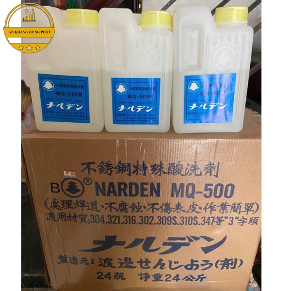 COMBO 2 Hộp 1KG - Nước Tẩy Mối Hàn Inox MQ-500 - Dung Dịch Tẩy Rửa Mối Hàn Inox