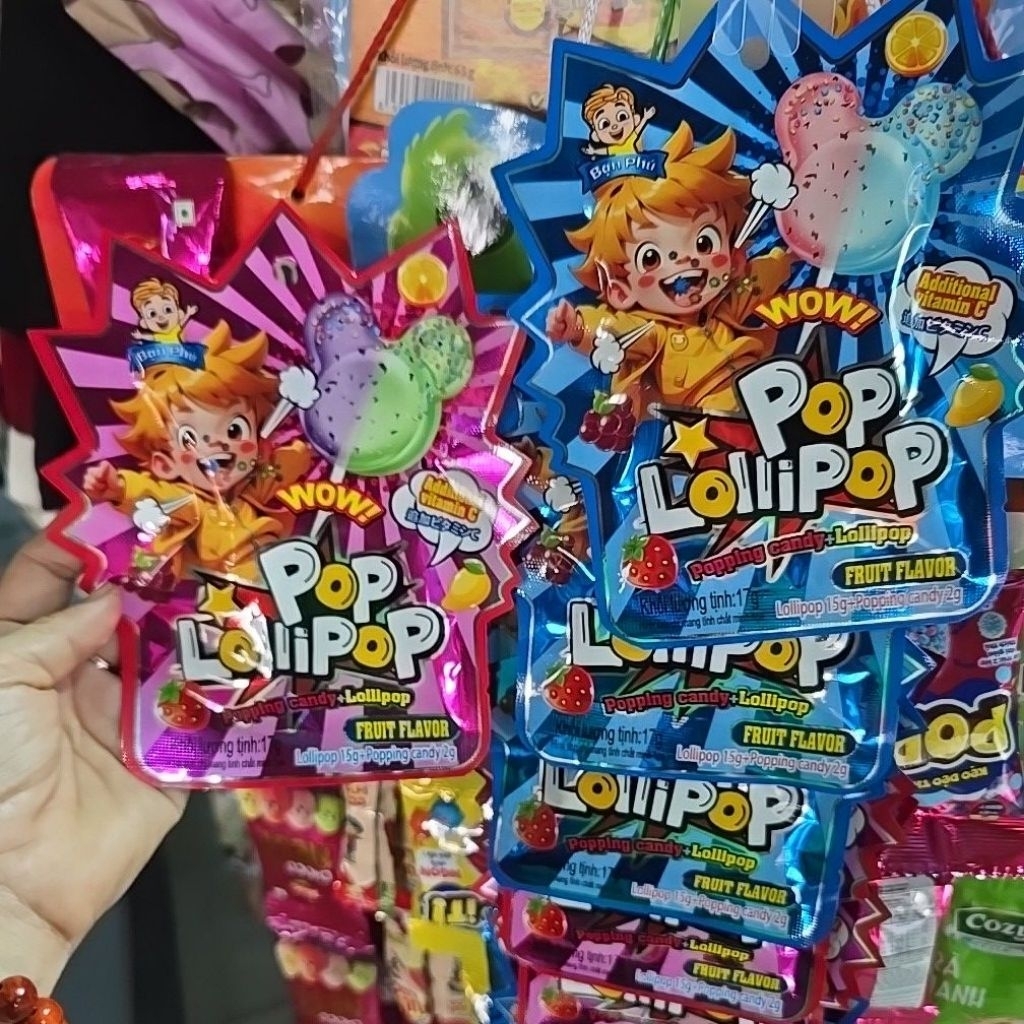 10 Kẹo Nổ Super Popping Candy 10g