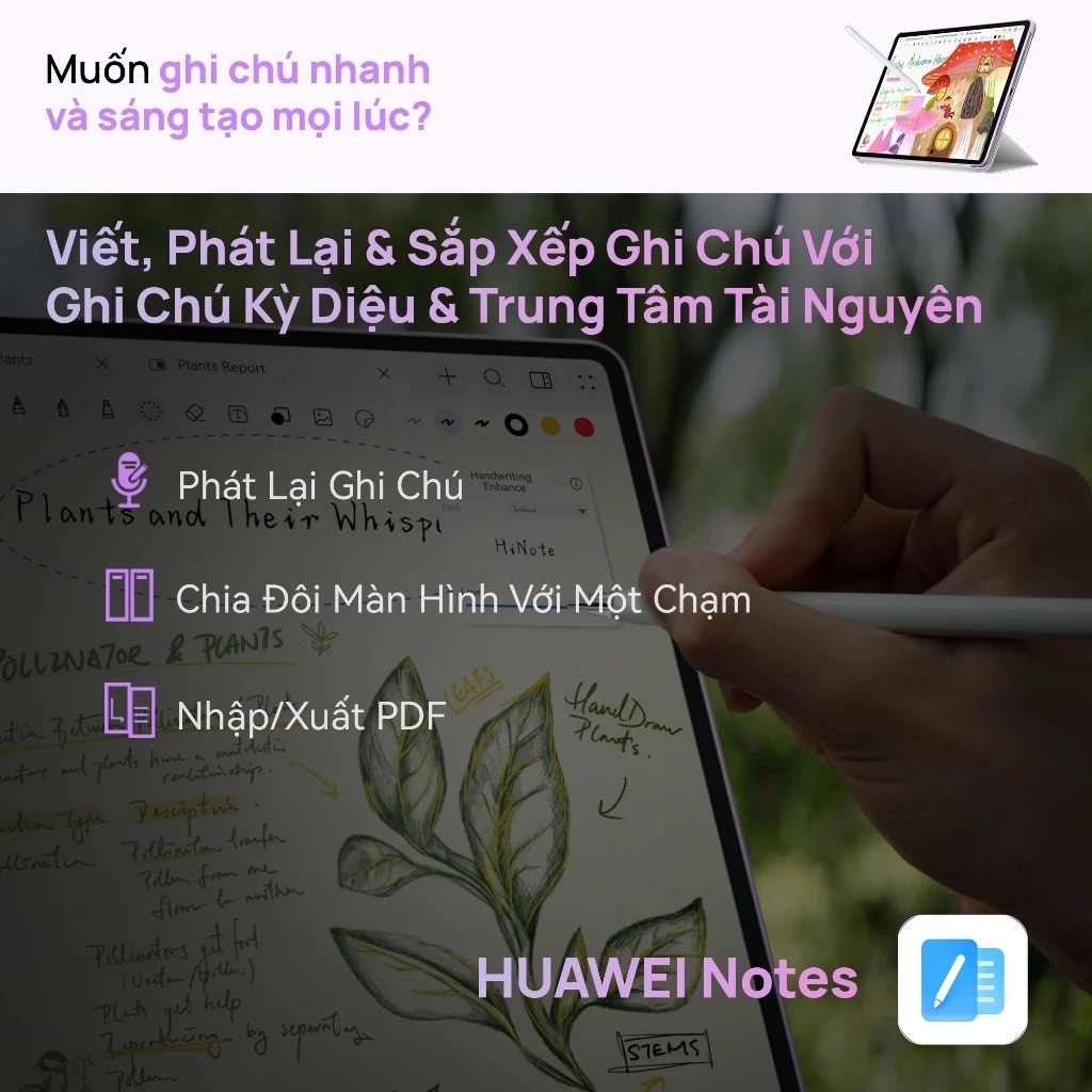 Máy tính bảng HUAWEI MatePad 11.5 PaperMatte Mới 8+256GB | Hiệu Suất Như PC | Pin 10.100 mAh | Sạc Nhanh 40W | BigBuy360 - bigbuy360.vn