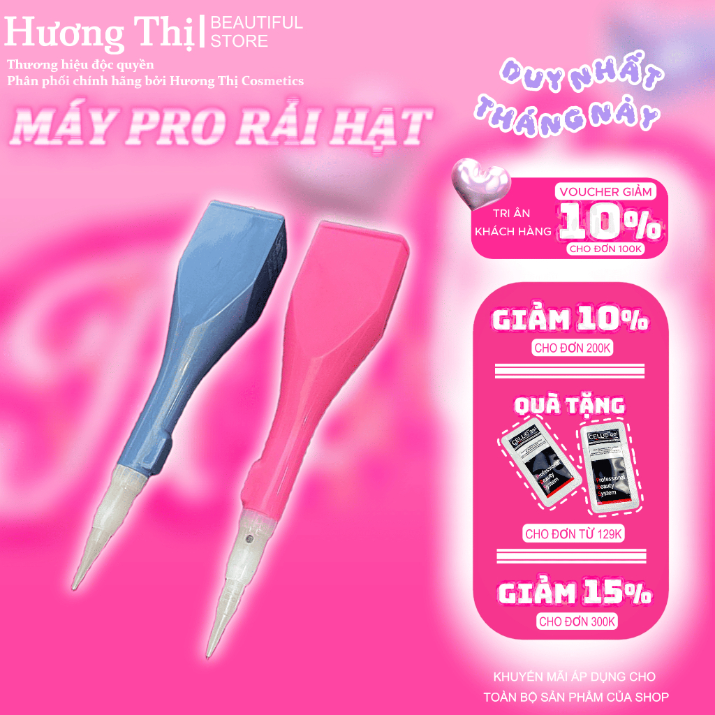 [Chính Hãng] Máy Phun Xăm Pro Chỉnh Mailisa Chuyên Phun Tán Bột Tạo Hạt Lông Mày | Hương Thị Supply