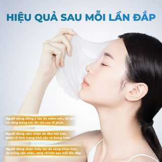 Mặt Nạ Lụa Trẻ Hoá Cấp Ẩm Da NARA Nhân Sâm Tổ Yến
