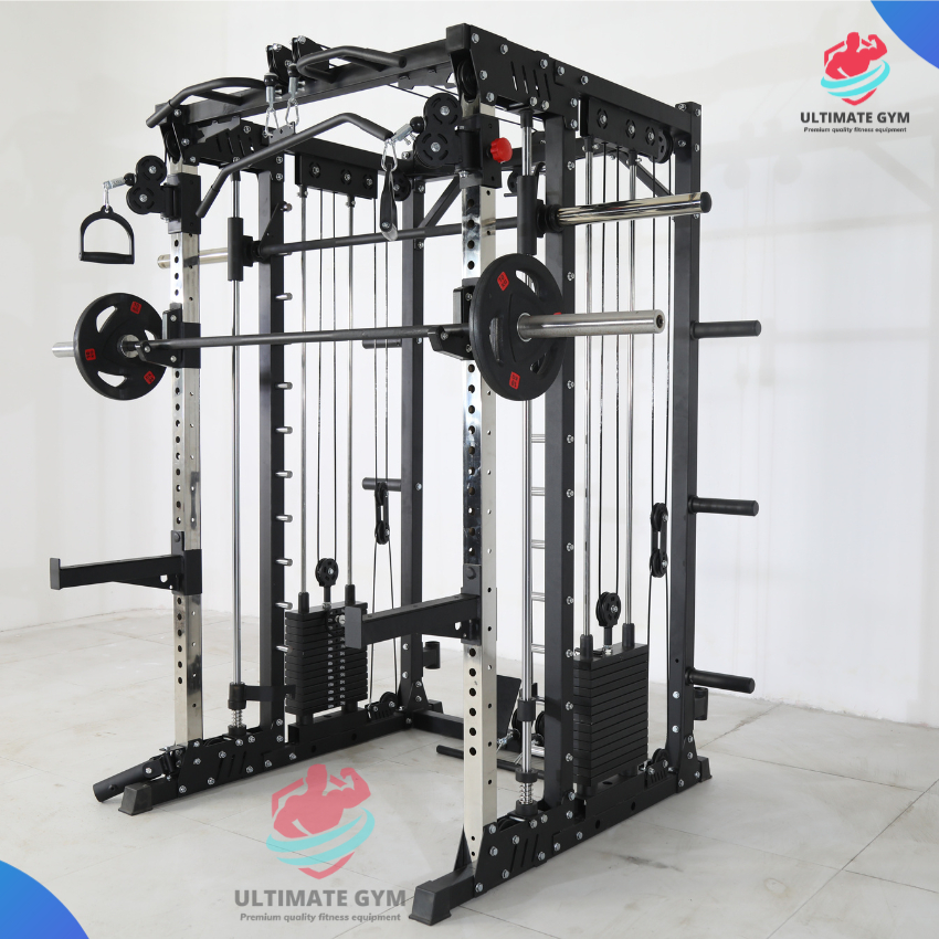Máy tập gym đa chức năng multifunction rack tập full các nhóm cơ dành cho home & private gym ULTIMAT