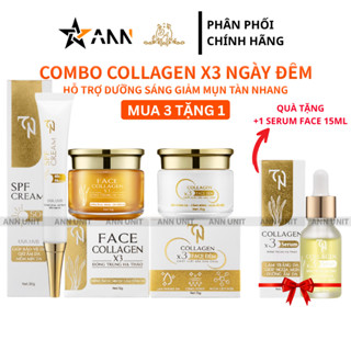  Combo Kem Face Ngày Đông Anh Mới Collagen X3 TN Nguyễn Huỳnh Như 