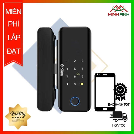Khoá thông minh dành cho cửa kính thuỷ lực KITOS KT GL30 PRO