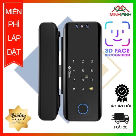 Khoá thông minh dành cho cửa cuốn thuỷ lực KITOS KT GL30 FACE ID